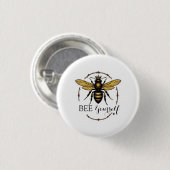 Queen Bee Button (Vorne & Hinten)