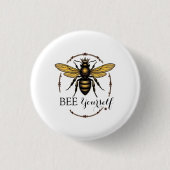 Queen Bee Button (Vorderseite)