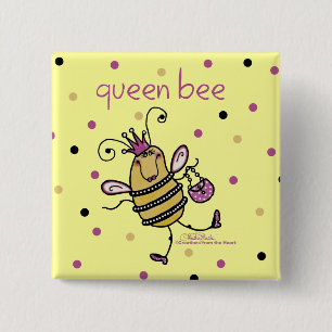 Queen Bee Button