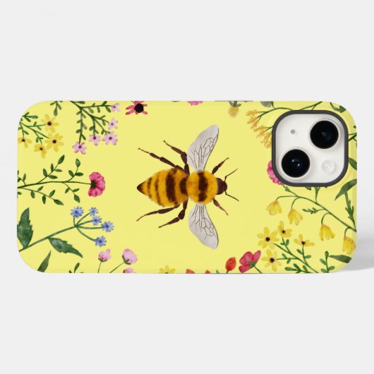 Queen Bee Case-Mate iPhone Hülle (Rückseite (Horizontal))