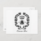 Queen Bee Collection von ThePreciousPast Postkarte (Vorne/Hinten)