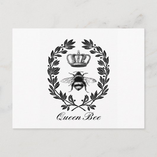 Queen Bee Collection von ThePreciousPast Postkarte (Vorderseite)