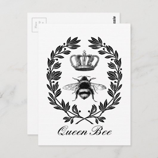 Queen Bee Collection von ThePreciousPast Postkarte (Vorne/Hinten)