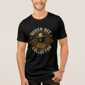 Queen Bee Collector - Beekeeper Hobby Tri-Blend Shirt (Vorderseite)