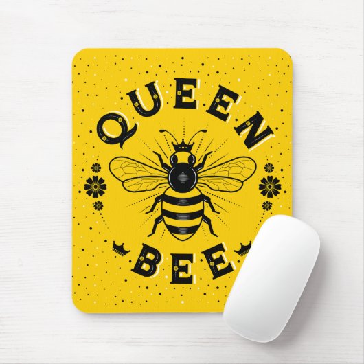 Queen Bee Computer Mousepad (Mit Mouse)