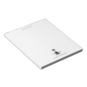 Queen Bee Crown From The Desk Of Personalized Notizblock (angewinkelt)