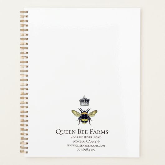 Queen Bee Crown White Planer (Vorderseite)
