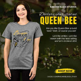 Queen Bee Damen Tri-Blend-Shirt Tri-Blend Shirt
