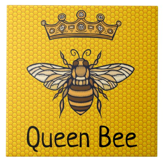 Queen Bee Fliese (Vorderseite)