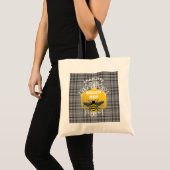 Queen Bee Funny Niedlich Girly Personalisiert Tragetasche (Vorderseite (Produkt))