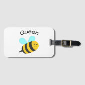 Queen Bee Gepäckanhänger (Vorderseite (Horizontal))