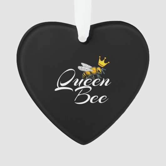 Queen Bee | Geschenk für Frauen | Geschenke für Bi Ornament (Vorderseite)