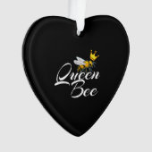 Queen Bee | Geschenk für Frauen | Geschenke für Bi Ornament (Vorderseite)