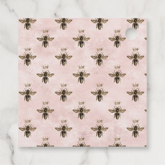 Queen Bee Geschenkanhänger (Rückseite)