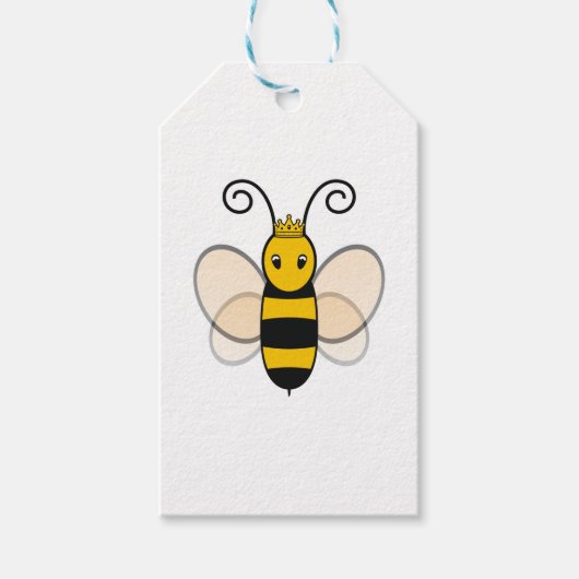Queen Bee Geschenkanhänger (Vorderseite)