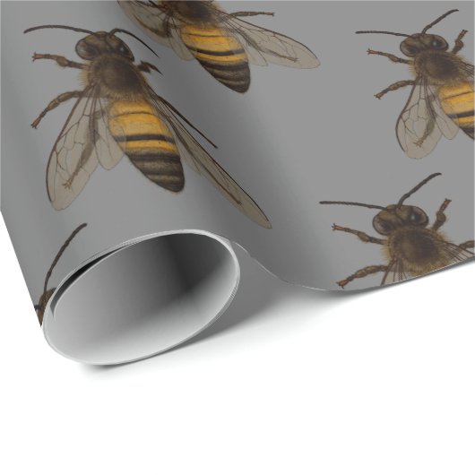 Queen Bee Geschenkpapier (Rolleneckpunkt)