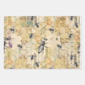 Queen Bee Geschenkpapier Set (Vorderseite)