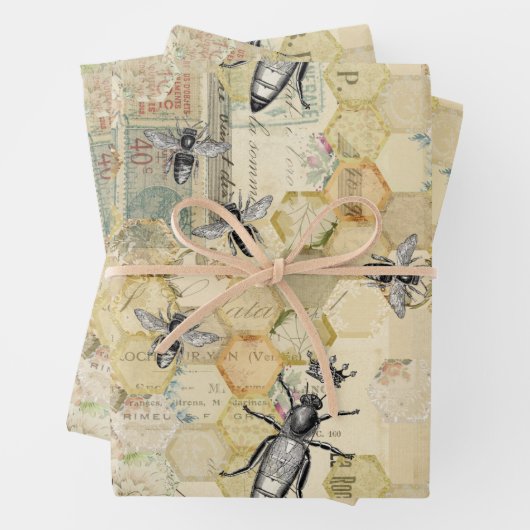 Queen Bee Geschenkpapier Set (Beispiel)