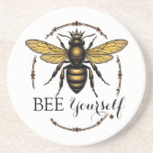 Queen Bee Getränkeuntersetzer (Vorne)