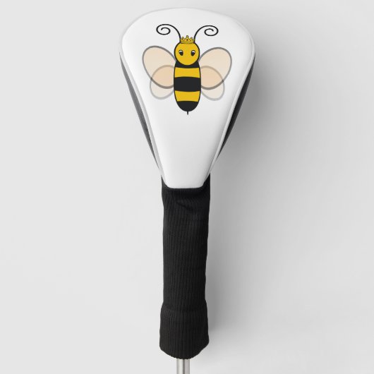 Queen Bee Golf Headcover (Vorderseite)
