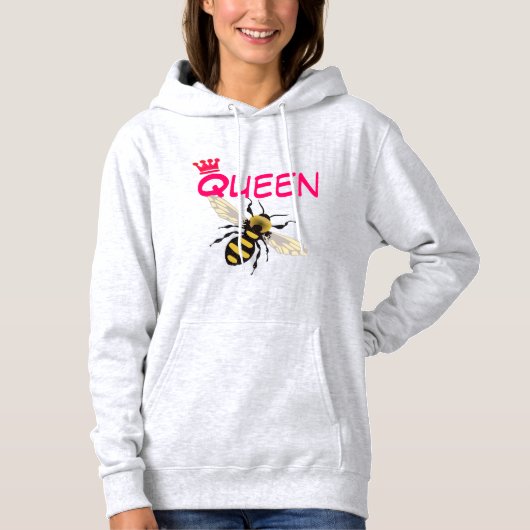 Queen Bee Hoodie (Vorderseite)