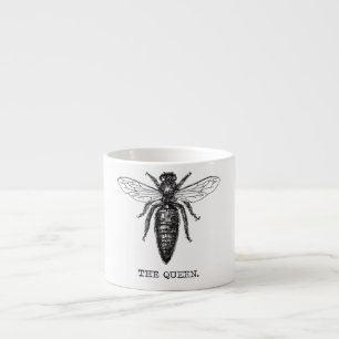 Queen Bee Illustration Classic Zeichnend Espressotasse