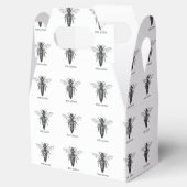 Queen Bee Illustration Classic Zeichnend Geschenkschachtel (Geöffnet)