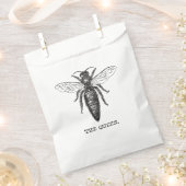 Queen Bee Illustration Classic Zeichnend Geschenktütchen (Ausgeschnitten)