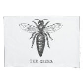 Queen Bee Illustration Classic Zeichnend Kissenbezug (Vorderseite)