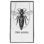 Queen Bee Illustration Classic Zeichnend Kleine Geschenktüte (Vorderseite)