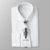 Queen Bee Illustration Classic Zeichnend Krawatte (Gebunden)