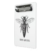 Queen Bee Illustration Classic Zeichnend Mini Klemmbrett (Gewinkelt2)