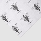 Queen Bee Illustration Classic Zeichnend Seidenpapier (Ausschnitt)