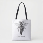 Queen Bee Illustration Classic Zeichnend Tasche (Vorderseite)