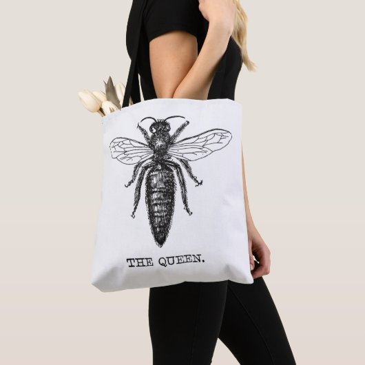 Queen Bee Illustration Classic Zeichnend Tasche (Von Nahem)