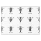 Queen Bee Illustration Classic Zeichnend Tischdecke (Vorderseite (Horizontal))