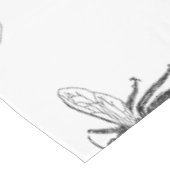 Queen Bee Illustration Classic Zeichnend Tischdecke (Schrägansicht)