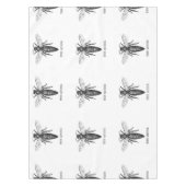 Queen Bee Illustration Classic Zeichnend Tischdecke (Vorderseite)