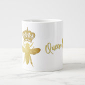 QUEEN BEE Jumbo Extra-große Kaffee-Tasse Jumbo-Tasse (Vorderseite)