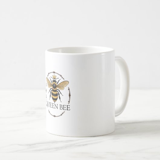Queen Bee Kaffeetasse (VorderseiteRechts)