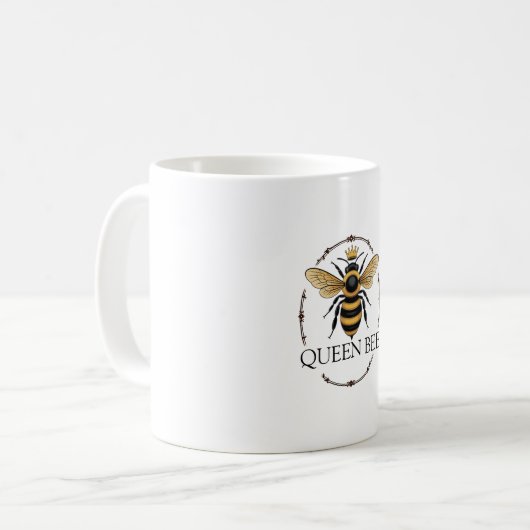 Queen Bee Kaffeetasse (Vorderseite Links)