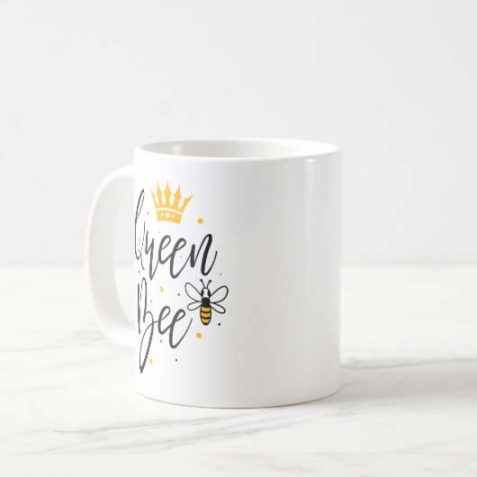 Queen Bee Kaffeetasse (Vorderseite Links)