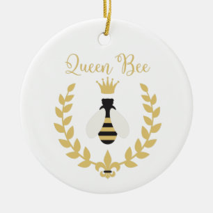 Queen Bee Keramik Ornament