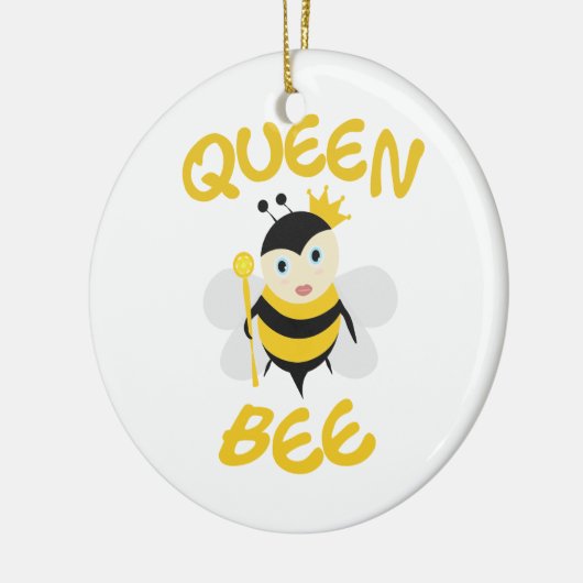 Queen Bee Keramik Ornament (Links)