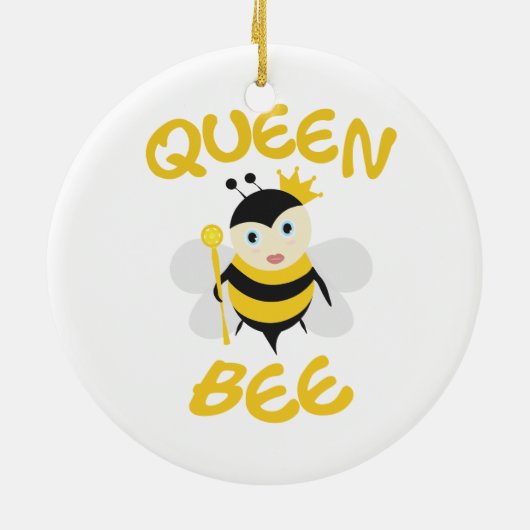 Queen Bee Keramik Ornament (Hinten)