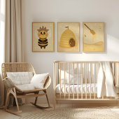 Queen Bee Kinderzimmer Wall Art Fotodruck