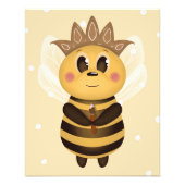 Queen Bee Kinderzimmer Wall Art Fotodruck (Vorne)