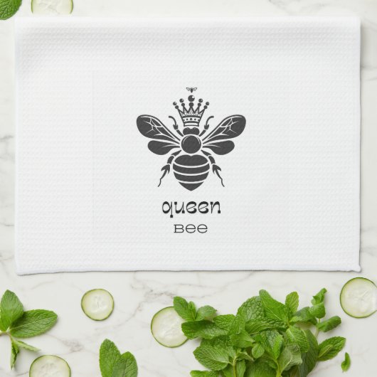 Queen Bee Kitchen Handtuch (Gefaltet)