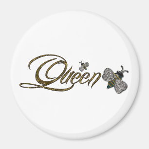 Queen Bee Kühlschrank Magnet