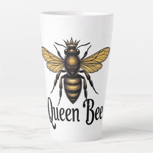 Queen Bee Latte Mug Milchtasse (Vorderseite)